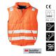 SAFESTYLE� wattierte Warnschutz-Wendeweste fluoreszierend orange Gr.L g�nstige Westen